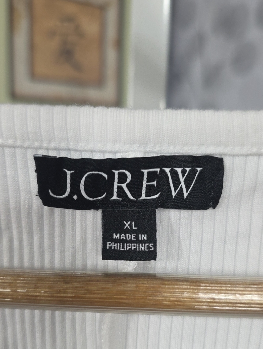 J. Crew White Ribbed Tank - Picture 3 of 6